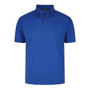 Slowear Zanone Slim-Fit Polo Shirt Blue Mens